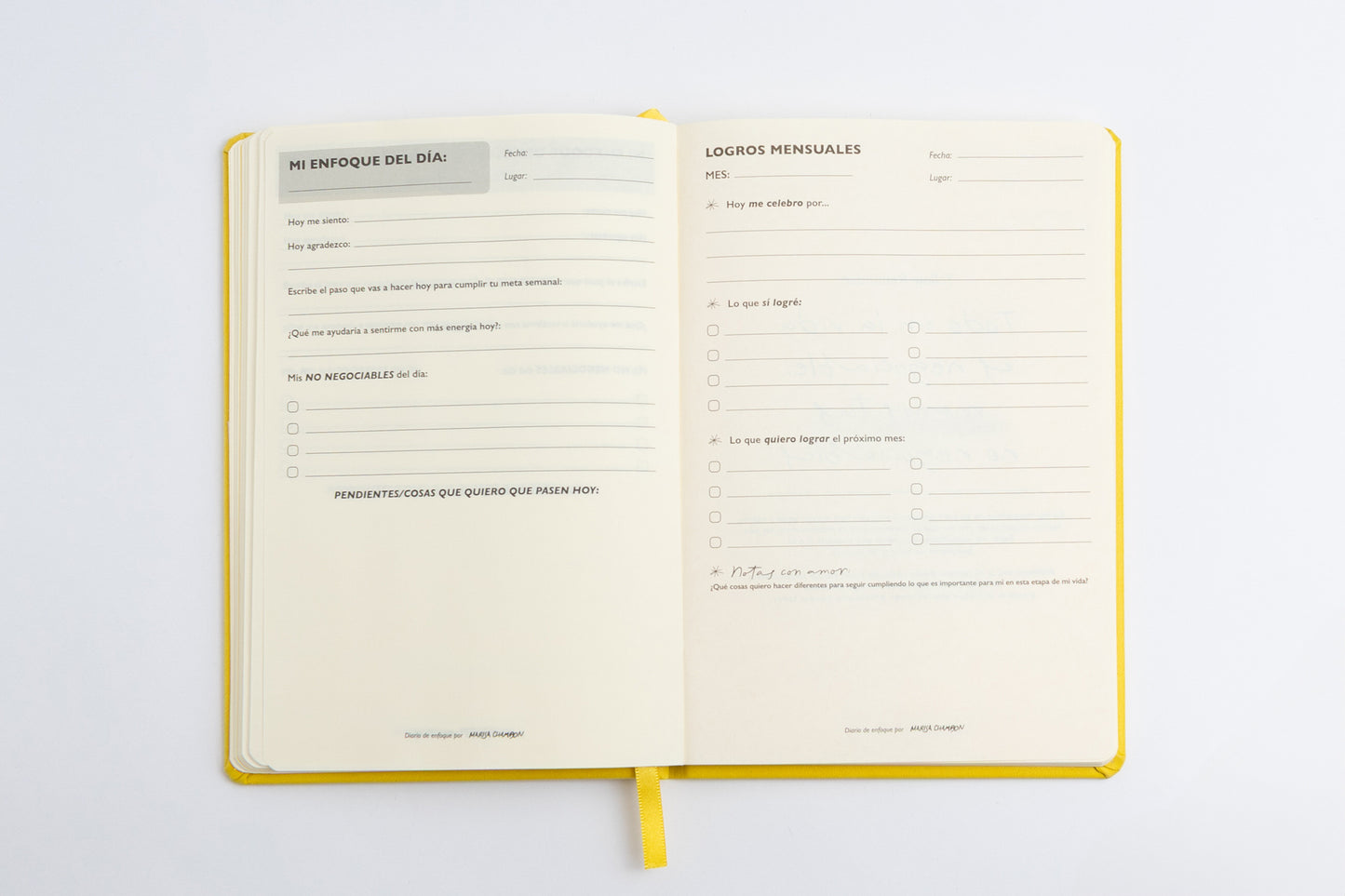 El Arte de Enfocarte: Diario de enfoque