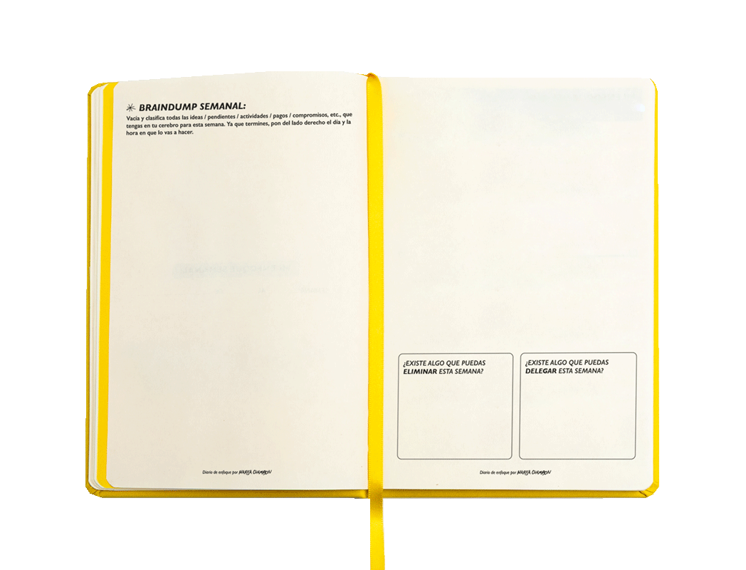 El Arte de Enfocarte: Diario de enfoque (2da edición)